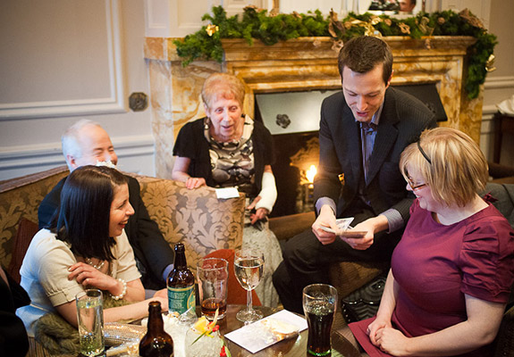 party with the elderly